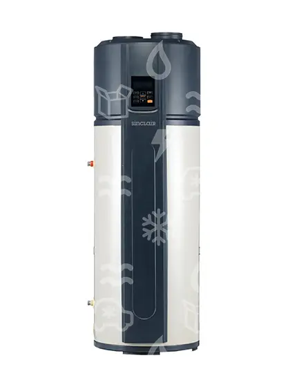 tepelná čerpadla - samostatný ohřívač TUV, 1,62 kW, R134A, SWH-190IRES